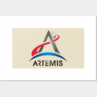 Nasa Artemis Program Logo Posters and Art